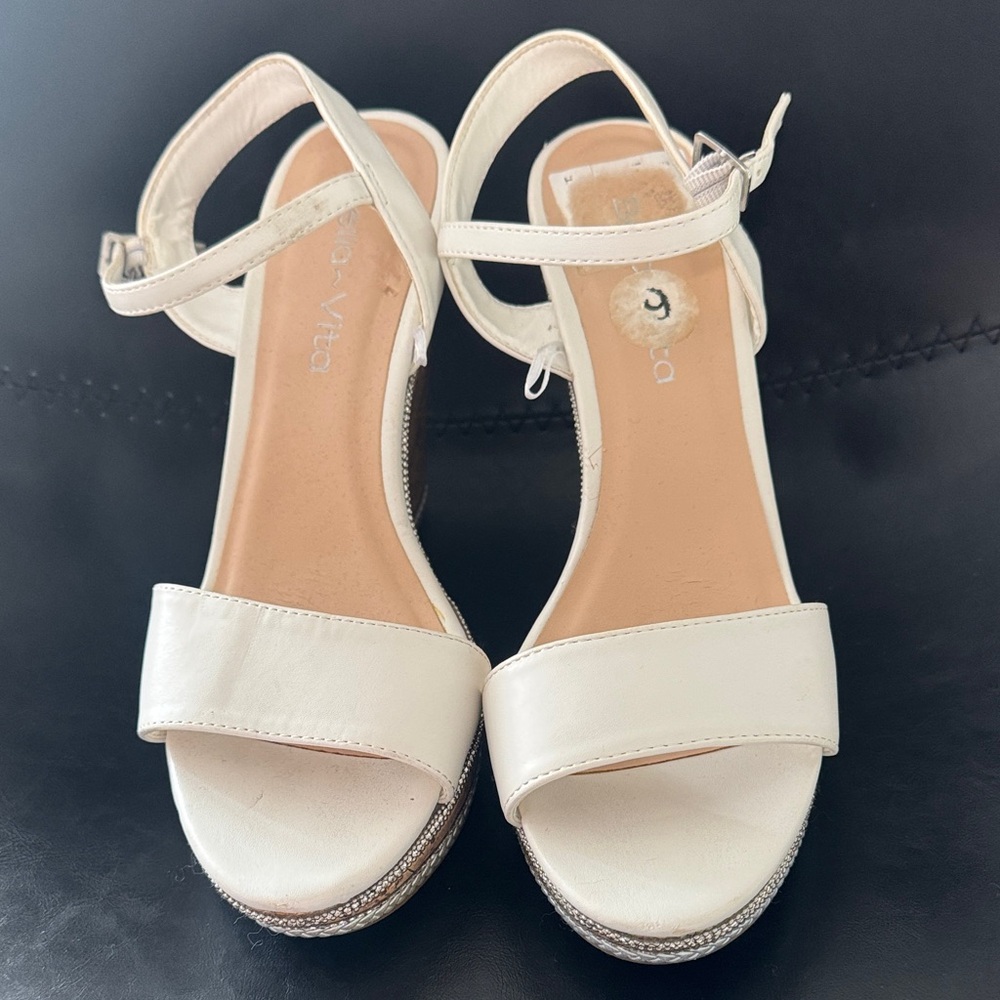 Elegant White Sandals